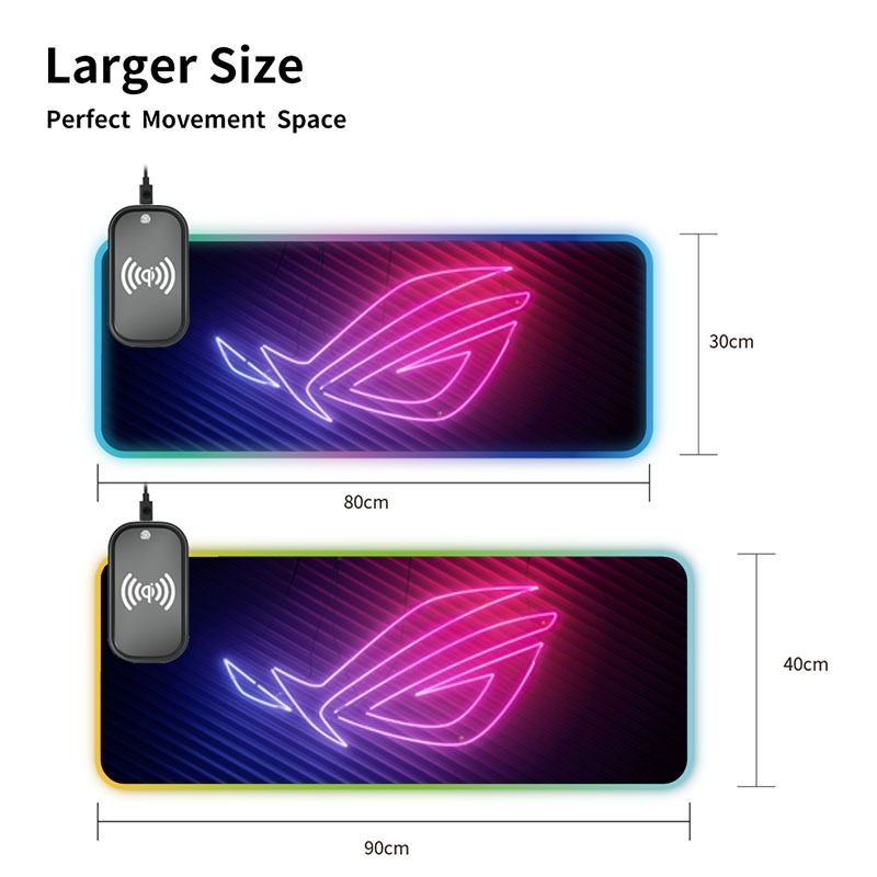 Tấm di chuột máy tính kiêm sạc không dây in logo theo yêu cầu 2 Tấm di chuột máy tính kiêm sạc không dây in logo theo yêu cầu Quà tặng công nghệ doanh nghiệp