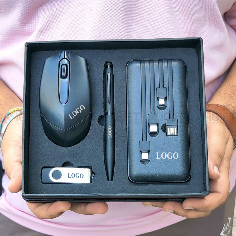 Bộ quà tặng công nghệ - In logo theo yêu cầu 2 Bộ quà tặng công nghệ - In logo theo yêu cầu Quà tặng công nghệ doanh nghiệp