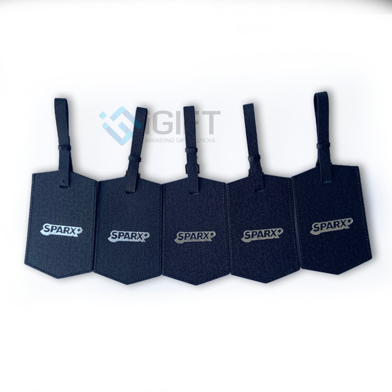 Tag da hành lý - In ép kim logo theo yêu cầu 3 Tag da hành lý - In ép kim logo theo yêu cầu Quà tặng công nghệ doanh nghiệp