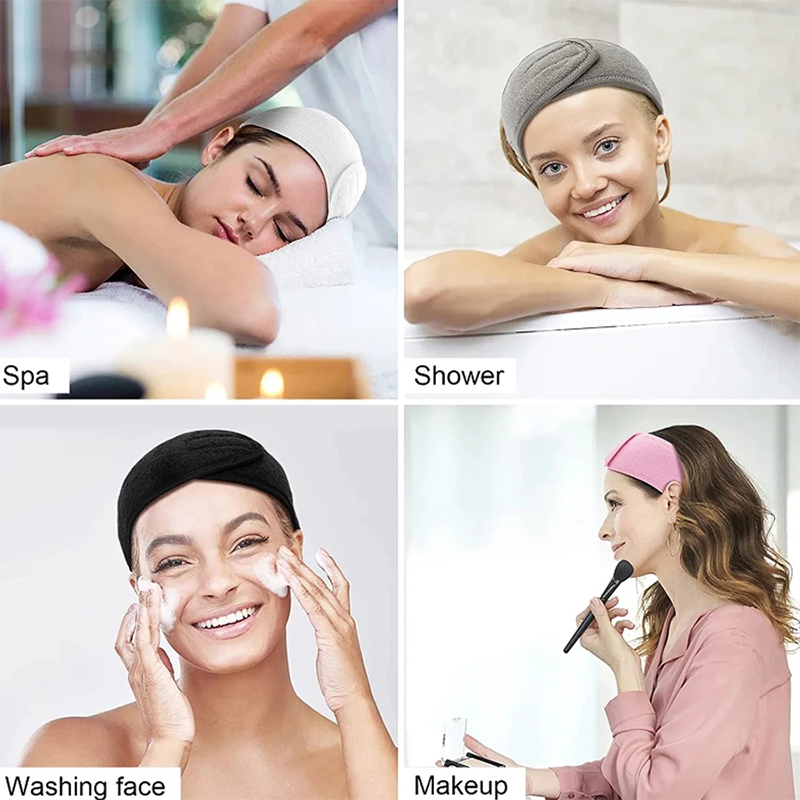 Băng đô quấn tóc - In thêu logo theo yêu cầu 3 Băng đô quấn tóc - In thêu logo theo yêu cầu Quà tặng công nghệ doanh nghiệp