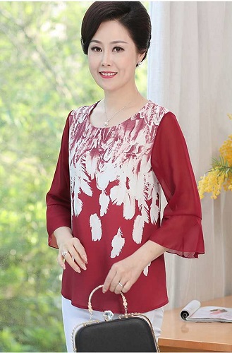 Ao kieu trung nien mua he