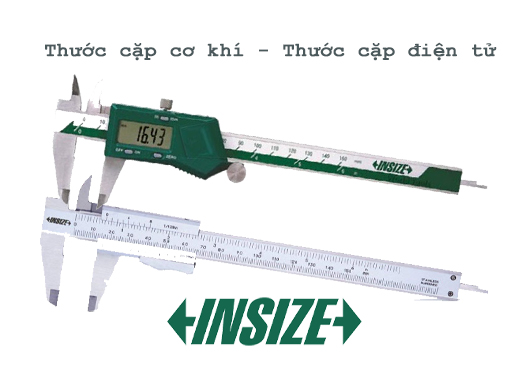 Sự khác nhau giữa thước cặp điện tử Insize và thước kẹp cơ Insize