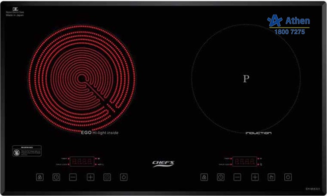 Bếp từ đôi hiện đại