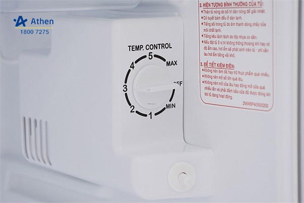 Cách cài đặt nhiệt độ ngăn đá tủ lạnh