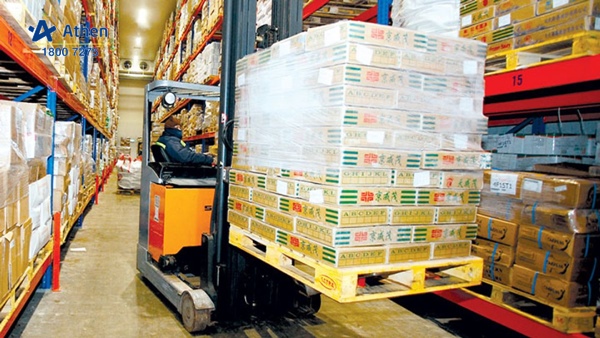 Công xuất kho lạnh hải sản