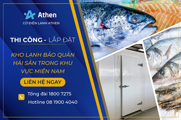 Athen là đơn vị chuyên về lắp đặt kho lạnh hàng đầu phía Nam