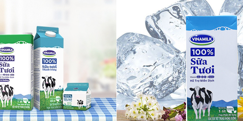 Sữa được sử dụng rất nhiều trong cuộc sống hàng ngày