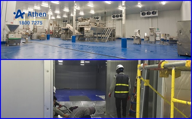 Lắp đặt kho lạnh công nghiệp giá rẻ