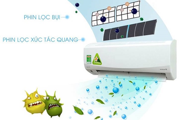 Phin lọc xúc tác quang Apatit Titan giúp lọc sạch bụi bẩn