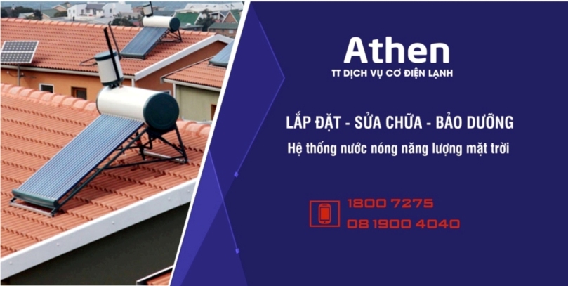 sửa chữa máy nước nóng năng lượng mặt trời