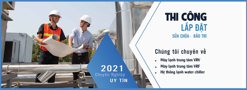 Lắp đặt máy lạnh trung tâm