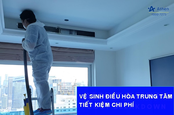 Vệ sinh máy lạnh trung tâm định kỳ giúp tiết kiệm chi phí vận hành