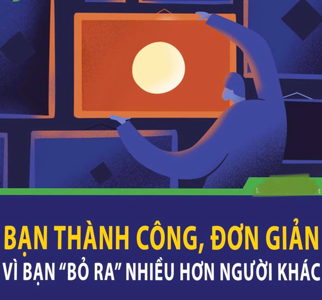 THÀNH CÔNG CHÍNH LÀ KHI ĐÈN CỦA NGƯỜI TA TẮT RỒI, ĐÈN CỦA BẠN VẪN CÒN SÁNG!