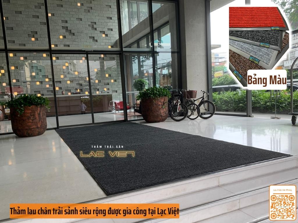 Thảm lau chân trải sảnh siêu rộng