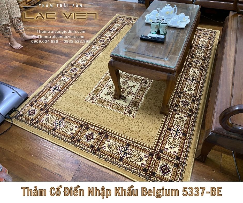 Thảm Cổ Điển Nhập Khẩu Belgium 5337BE