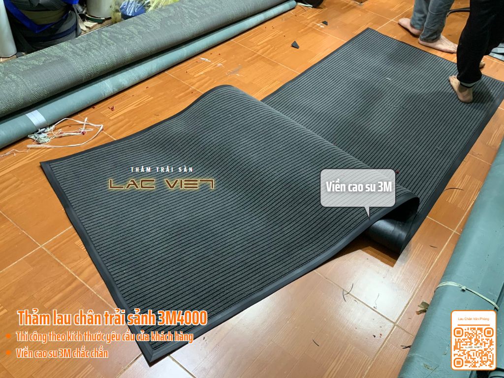  thảm lau chân 3M Nomad Carpet Matting 4000