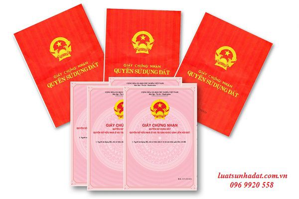 Cấp giấy chứng nhận quyền sử dụng đất, quyền sở hữu nhà