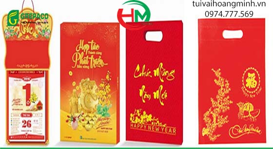 Túi vải không dệt đục quai tiện lợi