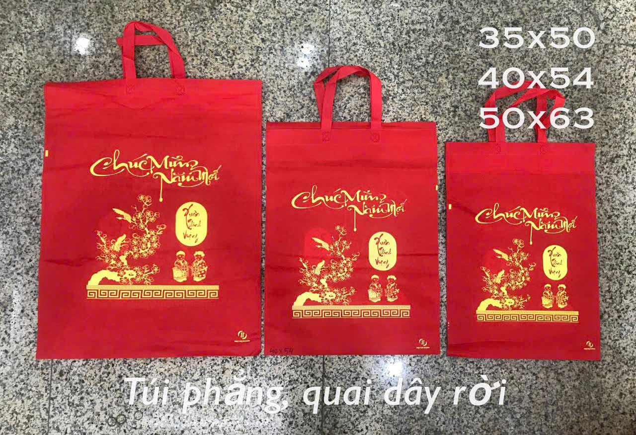 Doanh nghiệp cần chọn đúng kích thước túi vải đựng quà tết để tối ưu