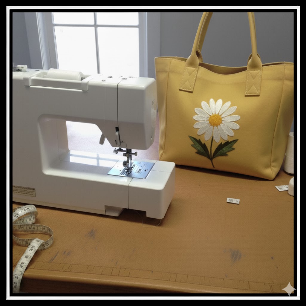 Bước cuối cùng khi may túi là hoàn thiện và may túi