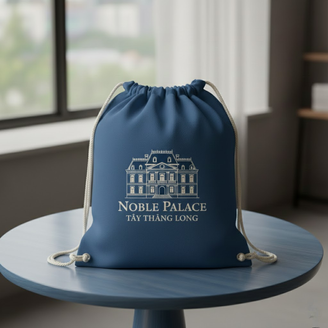 Túi dây rút quà tặng cho dự án bất động sản