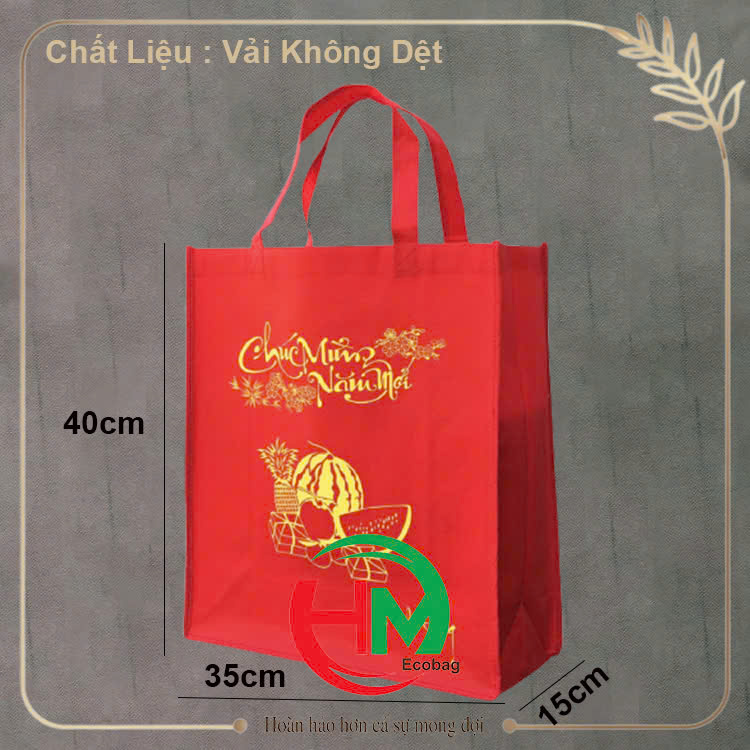 Nên lựa chọn túi vải không dệt đựng quà tết phù hợp