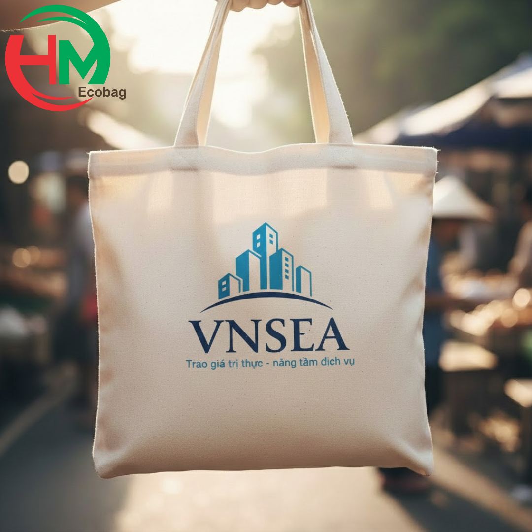 Túi vải quà tặng cho ngành bất động sản in thương hiệu VNSEA