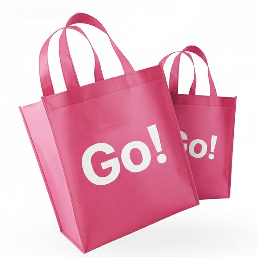 Túi vải không dệt phù hợp với ngành nghề bán lẻ siêu thị