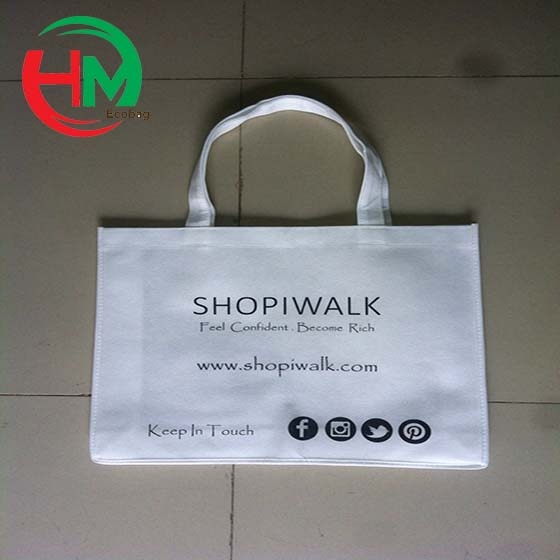 túi vải không dệt in logo sắc nét