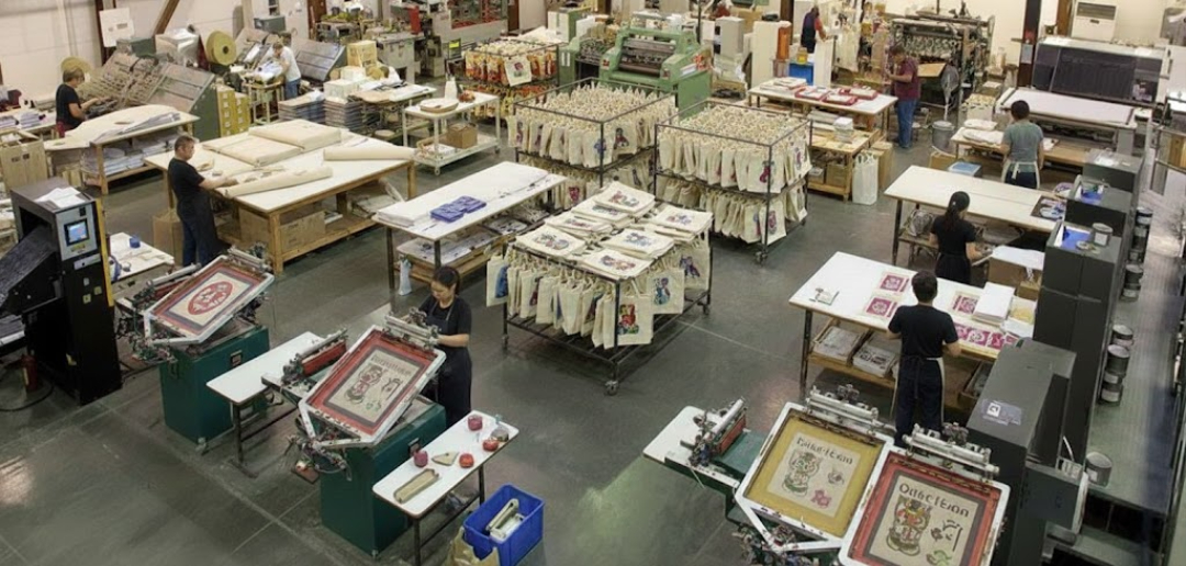 Xưởng in túi vải tại Hải Phòng