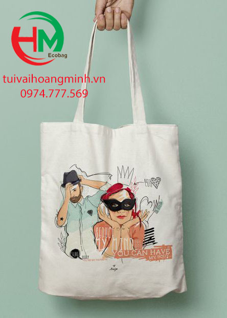 Lựa chọn túi vải bố đeo chéo nữ phù hợp nhất với bản thân