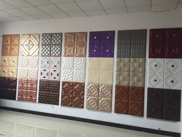 Tấm ốp tường 3D là dòng vật liệu mới dùng trong trang trí nội thất