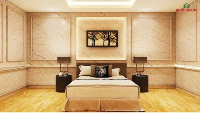 tam op tuong nhua PVC van da cho phong ngu