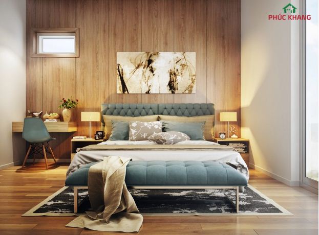 tam op tuong pvc van go cho phong ngu 3