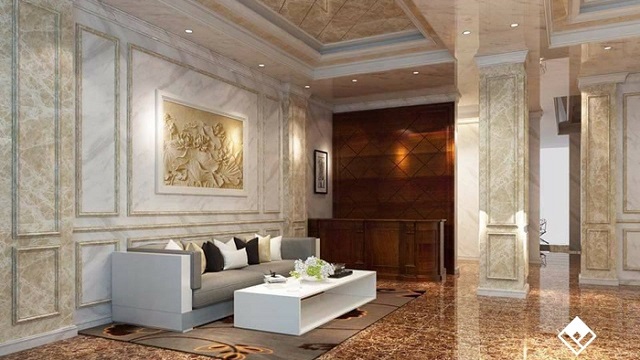 Tấm ốp tường PVC là loại vật liệu xanh được sử dụng phổ biến hiện nay