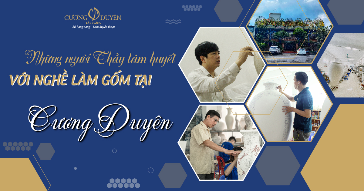 Những người Thầy tâm huyết với nghề làm gốm tại Cương Duyên