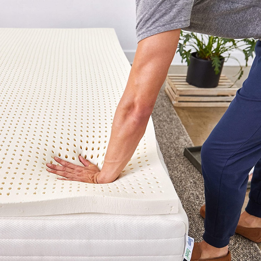 Nệm cao su đàn hồi tốt, phân tán lực đồng đều