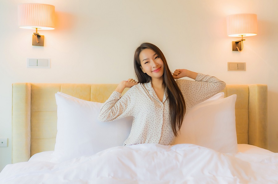 Nệm lò xo nhẹ nhàng nâng đỡ từng vùng cơ thể dựa trên trọng lực từng vùng