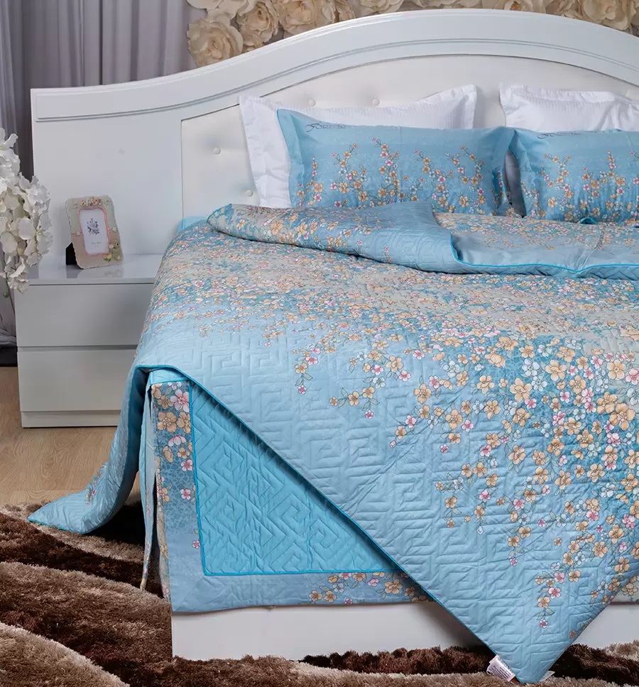 Cotton lụa là chất liệu hàng đầu để may chăn, ga, gối
