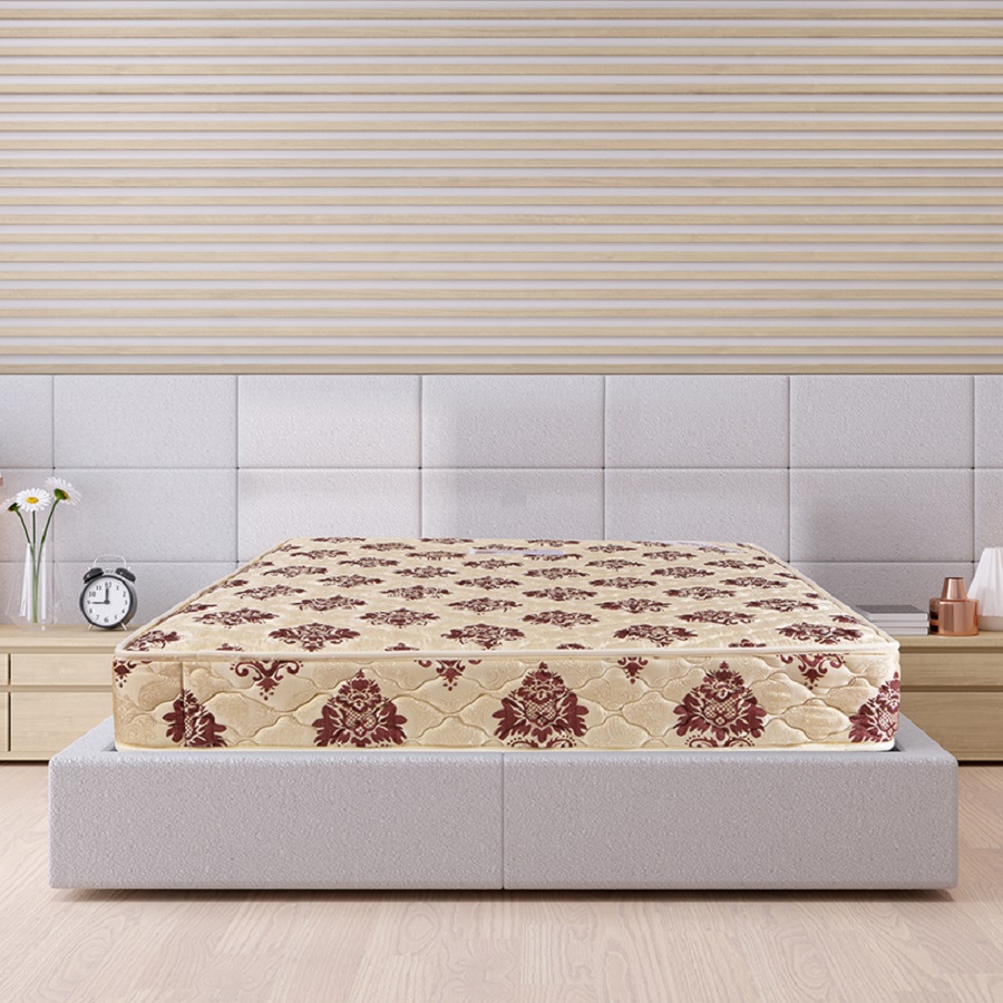 Đệm lò xo Guardian sử dụng vỏ bọc gấm Hàn Quốc chống bụi và chống cháy hiệu quả