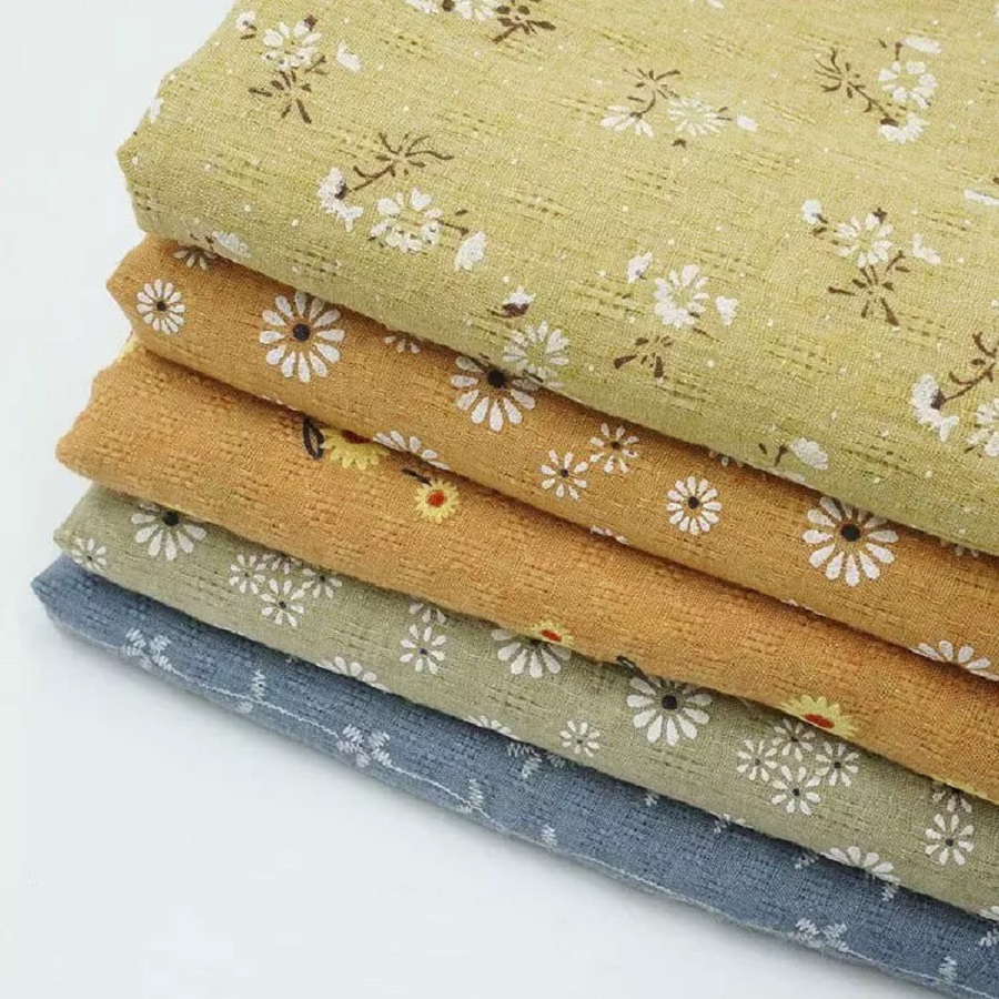 Vải thô đũi hoa nhí