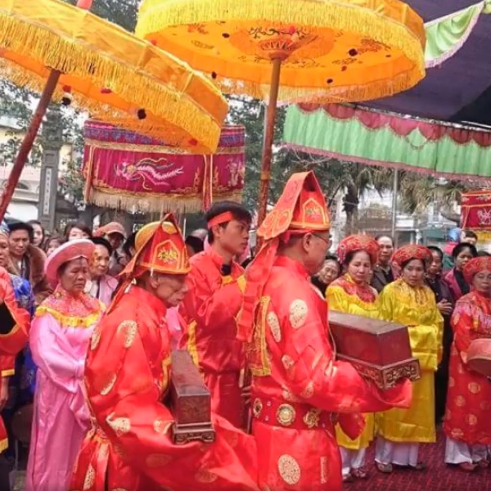 Lễ rước Sắc, nhận rước bằng di tích cấp Quốc gia cho Miếu Trúc Lâm và hội xuân 2016 Đình Thổ Tang