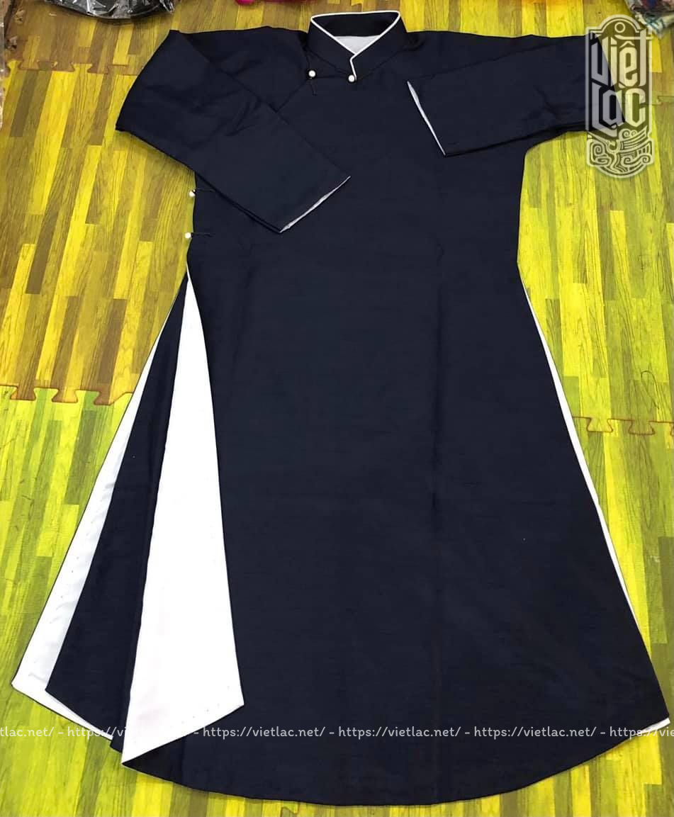 áo lễ vải taffeta màu đen