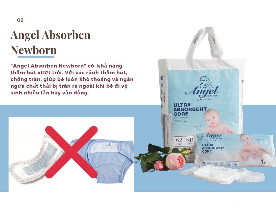 Angel ra mắt sản phẩm tã dán