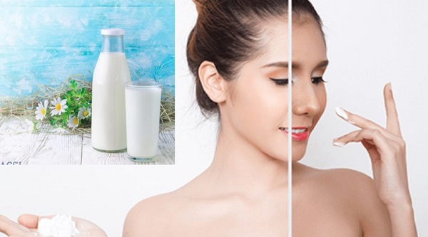 Cách làm trắng da bằng sữa tươi