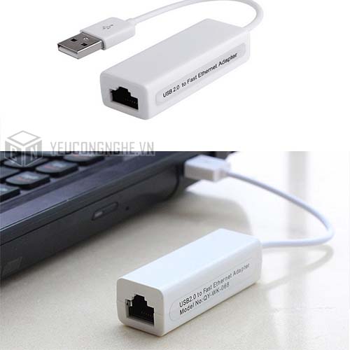 Cáp chuyển đổi USB 2.0 to Fast Ethernet Adapter