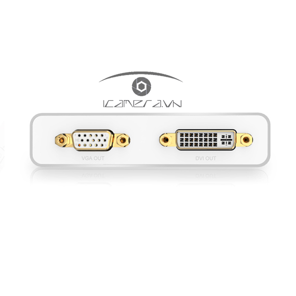 Cáp chuyển 3 in 1 Mini Displayport to HDMI, VGA, DVI Ugreen 10438 