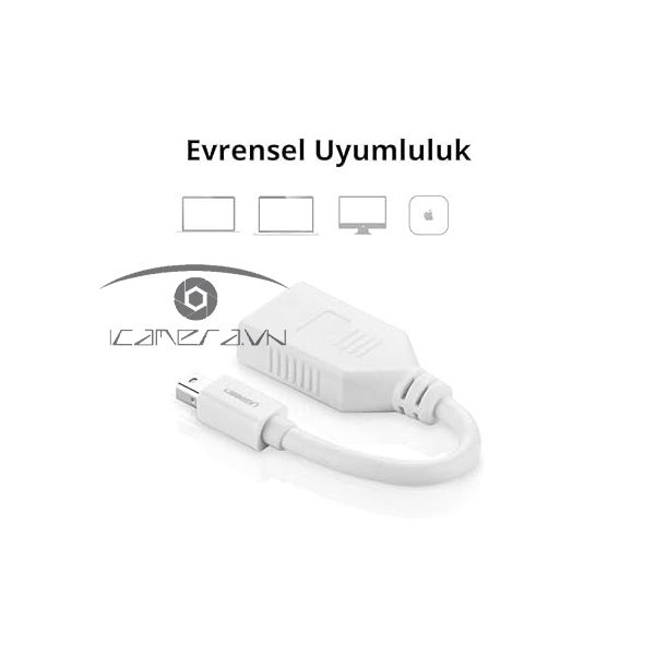 Cáp chuyển Mini Displayport to Displayport âm Ugreen 10445