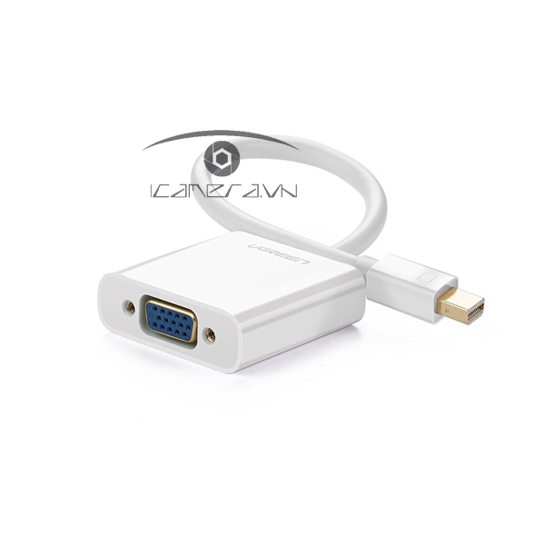 Cáp Mini Displayport to VGA Ugreen 10458( trắng)