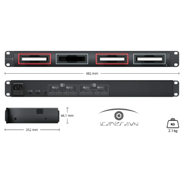 Blackmagic MultiDock 10G